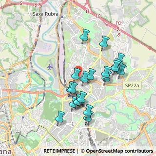 Mappa Via dei Prati Fiscali Vecchia, 00141 Roma RM, Italia (1.7925)