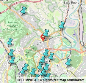 Mappa Via Pompeo Neri, 00191 Roma RM, Italia (3.0815)