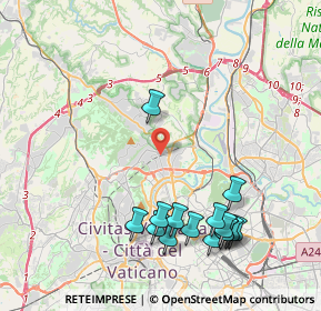 Mappa Via Pompeo Neri, 00191 Roma RM, Italia (4.91333)