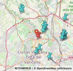 Mappa Via Pompeo Neri, 00191 Roma RM, Italia (4.44563)