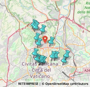 Mappa Via Pompeo Neri, 00191 Roma RM, Italia (3.27438)