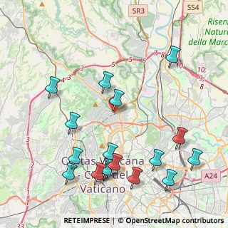Mappa Via Pompeo Neri, 00191 Roma RM, Italia (5.17353)