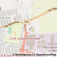 Mapa Guidonia Montecelio