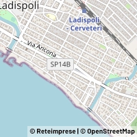 Kaart Ladispoli