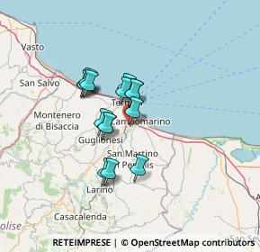 Mappa Via Enrico Mattei Z.I, 86039 Termoli CB, Italia (9.998)