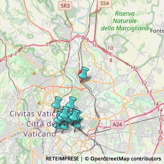 Mappa Via Fiesole, 00138 Roma RM, Italia (4.89154)