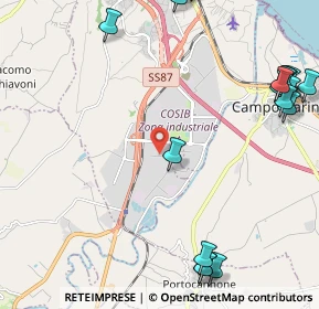 Mappa Via Alessandro Volta Z.I., 86039 Termoli CB, Italia (3.389)