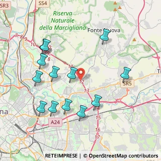 Mappa Via Belmonte in Sabina, 00156 Roma RM, Italia (4.50769)