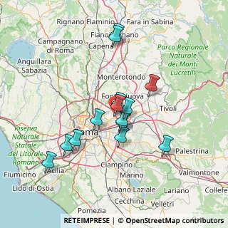 Mappa Via Belmonte in Sabina, 00156 Roma RM, Italia (12.96143)