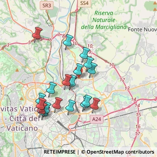 Mappa Viale Jonio- Capraia, 00141 Roma RM, Italia (3.94842)