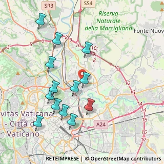 Mappa Viale Jonio- Capraia, 00141 Roma RM, Italia (4.32308)