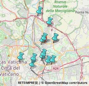 Mappa Viale Jonio- Capraia, 00141 Roma RM, Italia (3.31077)