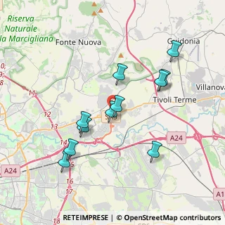 Mappa Via Grazia Deledda, 00012 Guidonia Montecelio RM (3.74909)