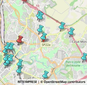 Mappa Via Carlo Lorenzini, 00137 Roma RM, Italia (3.041)