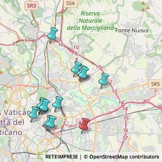 Mappa Via Carlo Lorenzini, 00195 Roma RM, Italia (4.61357)