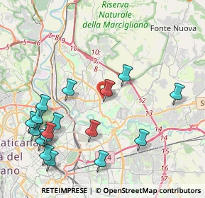 Mappa Via Carlo Lorenzini, 00195 Roma RM, Italia (5.18)