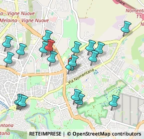 Mappa Via Carlo Lorenzini, 00137 Roma RM, Italia (1.132)