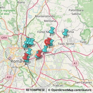 Mappa Viale Stefano d'Arrigo, 00131 Roma RM, Italia (6.56467)