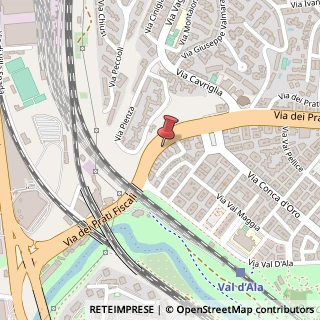 Mappa Via dei Prati Fiscali, 293, 00141 Roma, Roma (Lazio)