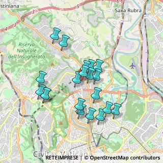 Mappa Clinica Ars BioMedica, 00191 Roma RM, Italia (1.6735)