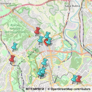 Mappa Clinica Ars BioMedica, 00191 Roma RM, Italia (2.60417)