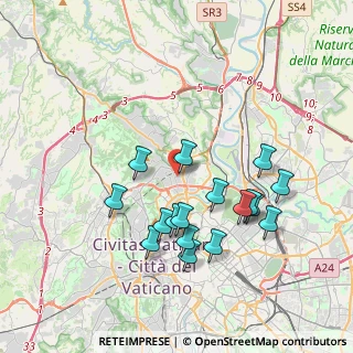 Mappa Clinica Ars BioMedica, 00191 Roma RM, Italia (3.85765)