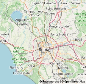 Mappa 00191 Roma RM, Italia (20.72222)