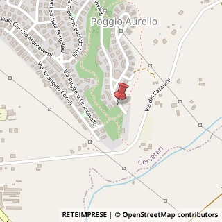 Mappa Via Antonio Vivaldi, 138, 00052 Valcanneto RM, Italia, 00052 Cerveteri, Roma (Lazio)