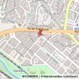Mappa Via Val Maira, 113, 00141 Roma, Roma (Lazio)