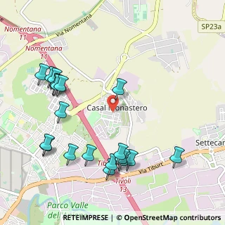 Mappa Casal Monastero, 00131 Roma RM, Italia (1.2775)