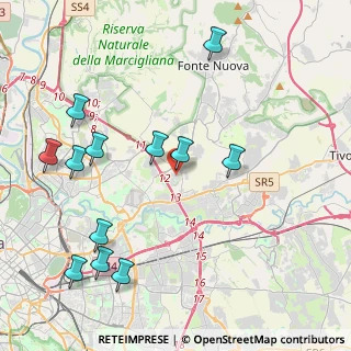 Mappa Via Ratto delle Sabine, 00131 Roma RM, Italia (4.77667)