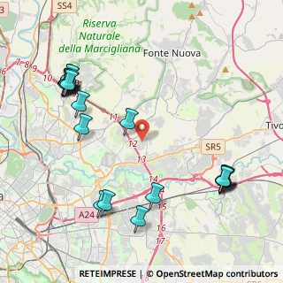 Mappa Via Ratto delle Sabine, 00131 Roma RM, Italia (5.398)