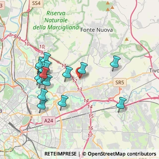 Mappa Via Ratto delle Sabine, 00131 Roma RM, Italia (4.25063)
