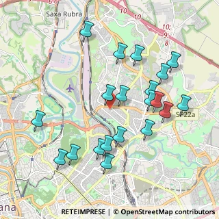 Mappa Via Val Pellice, 00141 Roma RM, Italia (2.148)