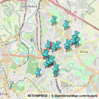 Mappa Via Val Maira, 00141 Roma RM, Italia (1.6985)