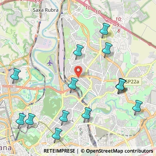 Mappa Via Val Maira, 00141 Roma RM, Italia (2.88929)