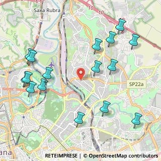 Mappa Via Val Pellice, 00141 Roma RM, Italia (2.65938)