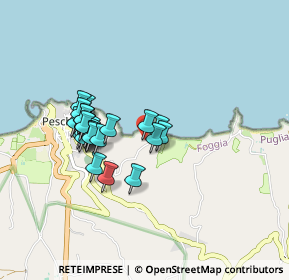 Mappa Località Baia, 71010 Peschici FG, Italia (0.78077)