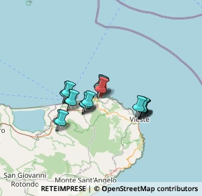 Mappa Località Baia, 71010 Peschici FG, Italia (10.768)