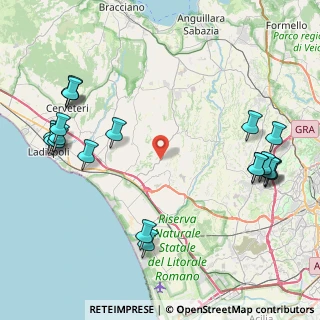 Mappa Via del Casale di Sant'Angelo, 00054 Fiumicino RM, Italia (11.399)