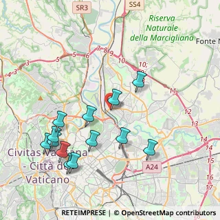 Mappa Largo Valtournanche, 00141 Roma RM, Italia (4.59231)