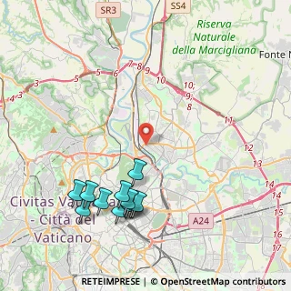 Mappa Largo Valtournanche, 00141 Roma RM, Italia (4.95167)
