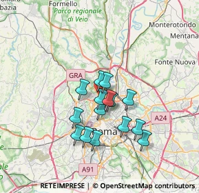 Mappa 00191 Roma RM, Italia (5.66267)