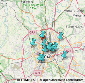 Mappa 00191 Roma RM, Italia (5.67769)