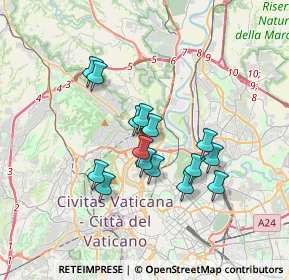 Mappa 00191 Roma RM, Italia (3.02333)