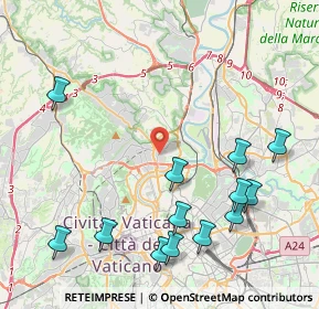 Mappa 00191 Roma RM, Italia (5.30154)