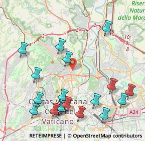 Mappa 00191 Roma RM, Italia (5.26444)