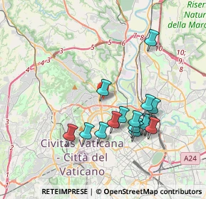 Mappa 00191 Roma RM, Italia (3.73733)