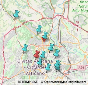 Mappa 00191 Roma RM, Italia (4.05333)