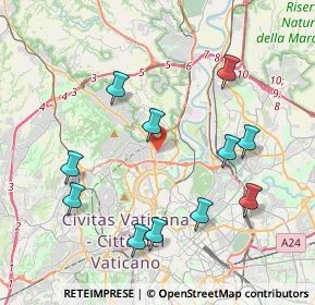 Mappa 00191 Roma RM, Italia (4.43909)